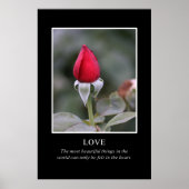 真の美しいを知っているのはハートだけだ ポスター (正面)