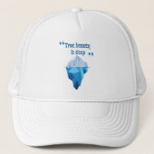 真の美しい – アイスバーグベースボール&トラックの帽子» Ta キャップ (正面)