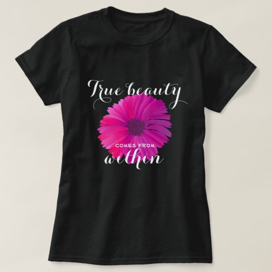 真の美しい Tシャツ (デザイン正面)