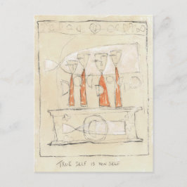 真の自己は非の自己である ポストカード