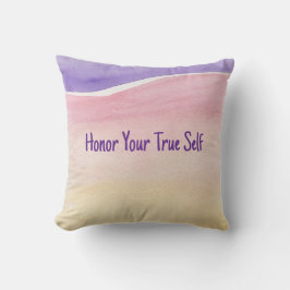 真の自己を尊重する装飾用クッション クッション