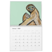 真の自然を目覚めさせる – Animal Art Calendar カレンダー (1月 2027)