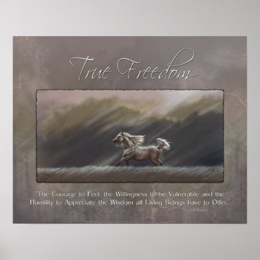 真の自由 ポスター (正面)
