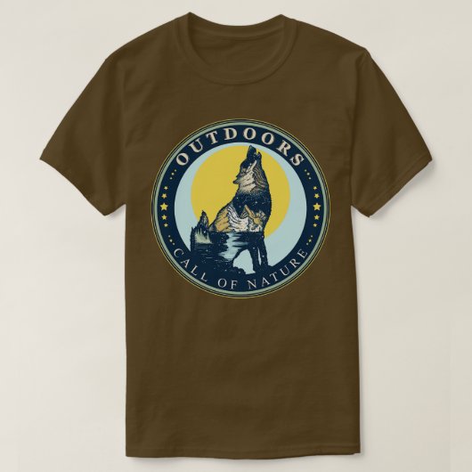 真の荒野 Tシャツ (デザイン正面)