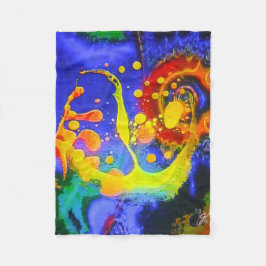 真の超越的 フリースブランケット