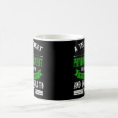 真の身体素晴らしセラピストセラピー コーヒーマグカップ (中央)