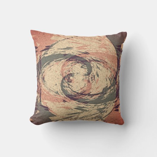 真ん中で出会う – Fractal クッション (正面)