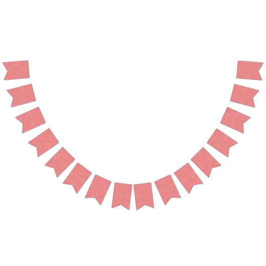 真ん中に模様があるピンク色の背景 バンティングフラッグ (全)