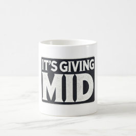 「真ん中与えだ」 コーヒーマグカップ