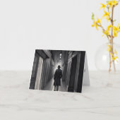 真パーソナライズされた犯扇風機誕生日カード カード (黄色い花)