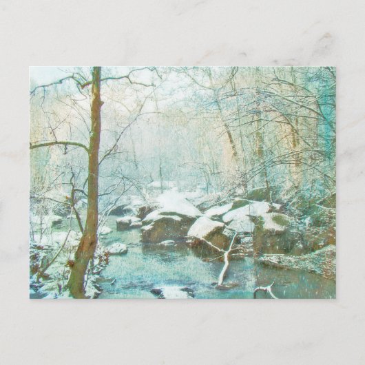 真冬の夜の夢 ポストカード (正面)