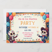 💀真剣なおもしろい 招待状 (正面)