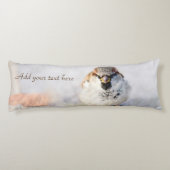 真剣なスズメ ボディピロー (裏面)