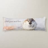 真剣なスズメ ボディピロー (正面)