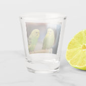 真剣な態度 ショットグラス (裏面)