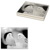 真剣な態度 ラバースタンプ (押印)