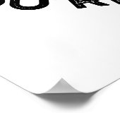 真剣にあなたは私のフルーツパおもしろいンを焼く ポスター (角)