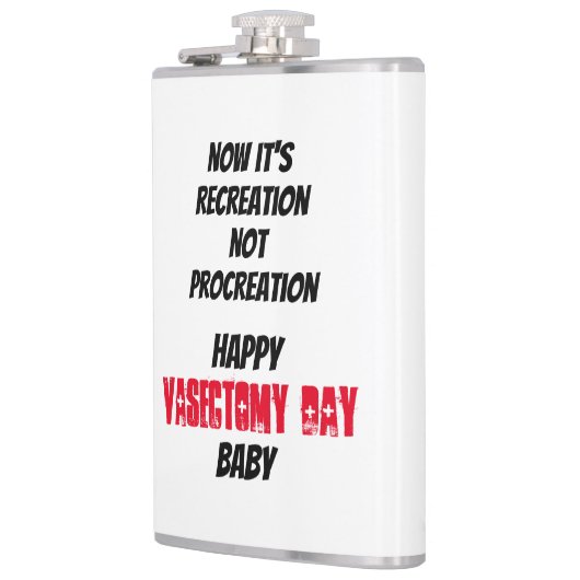 真剣におもしろいな精管切除のない出産 フラスク (左)