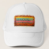 真剣にそう思う キャップ (正面)