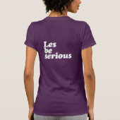 真剣にやろう Tシャツ (裏面)