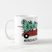 真剣にクラークコーヒー・マグ コーヒーマグカップ (左)