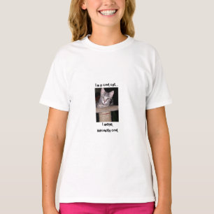 真剣にクールな猫 Tシャツ