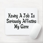 真剣に私のゲームに影響を与えること マウスパッド (マウス)