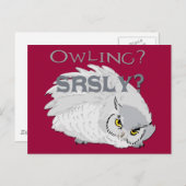 真剣に話し続ける ポストカード (正面/裏面)