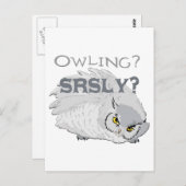 真剣に話し続ける ポストカード (正面/裏面)