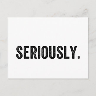 真剣に ポストカード