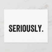 真剣に ポストカード (正面)