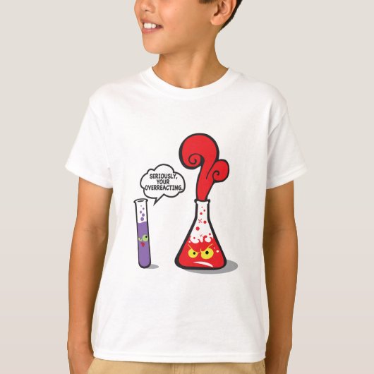真剣に、反応に Tシャツ (正面)