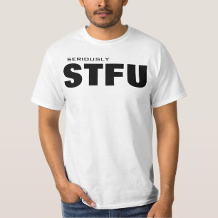 真剣にSTFU Tシャツ