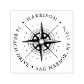 真北差出人住所 セルフインキングスタンプ (デザイン)