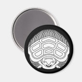 真向い亀 マグネット (正面/裏面)