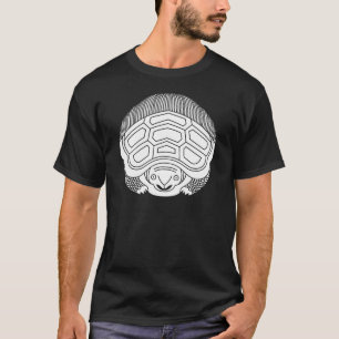 真向い亀 Tシャツ