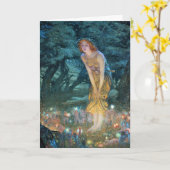 真夏のイブ カード (黄色い花)