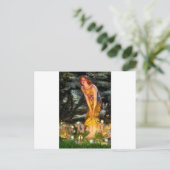 真夏のイブ – ペットを追加 ポストカード (スタンド正面)