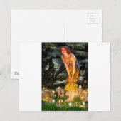 真夏のイブ – ペットを追加 ポストカード (正面/裏面)