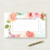 真夏のフローラ夢 ポストイット (デスク)