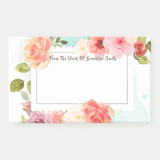 真夏のフローラ夢 ポストイット (正面)