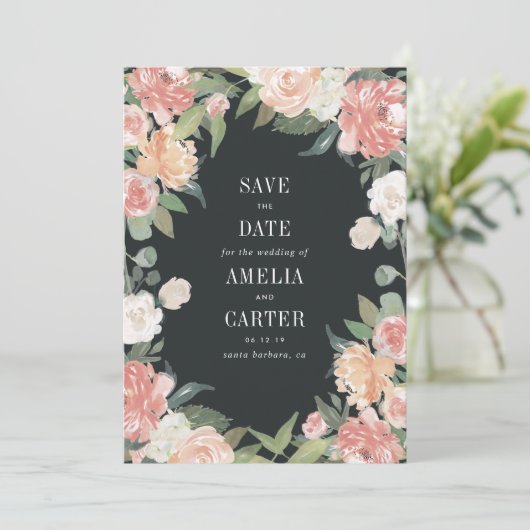 真夏のフローラ日付カードの保存 セーブザデート (スタンド正面)