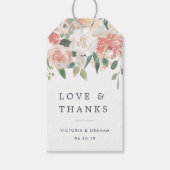 真夏のフローラ結婚に感謝 ギフトタグ (正面)