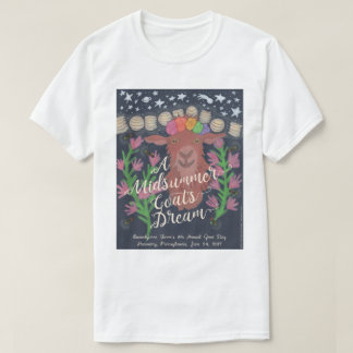 真夏のヤギの夢のワイシャツ(さまざまなスタイル) Tシャツ