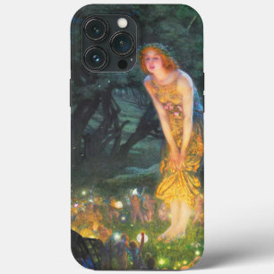 真夏の前夜(1908年)エドワード・ロバート・ヒューズ著 iPhone 13 PRO MAXケース