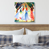 真夏の喜び キャンバスプリント (インサイチュ (寝室))