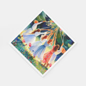 真夏の喜び スタンダードランチョンナプキン (角)