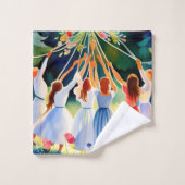 真夏の喜び バスタオルセット (ウォッシュタオル)