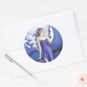 真夏の夜のシール ラウンドシール (封筒)