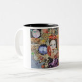 真夏の夜のマグ ツートーンマグカップ (正面左)